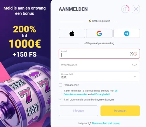 Lalabet registratieproces voor nieuwe spelers